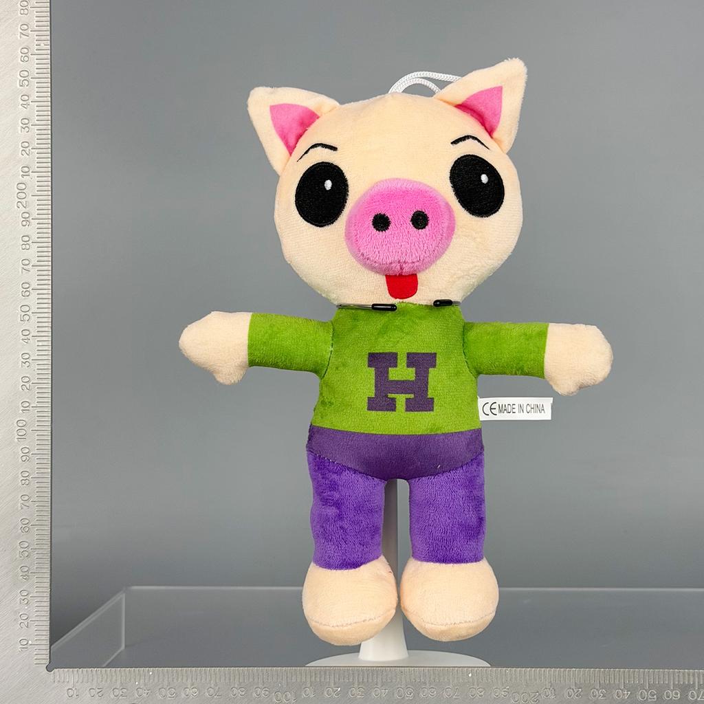 Classic Cartoon Anime Plim Plim Magician Joker Elephant Bear Pig Plush Toys Cute Growing Together Toys For Boy Girls