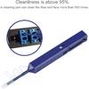 Mugast 1.25MM Cleaner, Fiber Optic Cleaning Pen for LC/MU Connectors, 95% Cleanliness, Blue