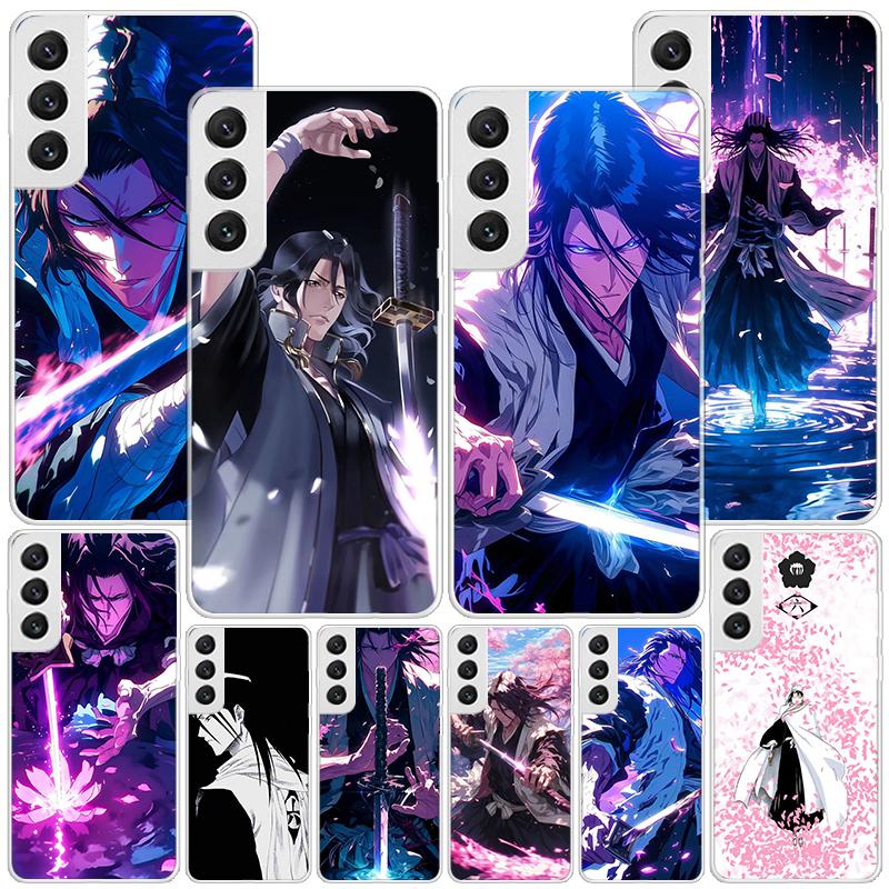 Bleach Kuchiki Byakuya Phnoe Case for Samsung Galaxy S26 S25 Edge S23 S24 Ultra S22 Plus S21 S20 FE Unique Cover Soft Coque Gala