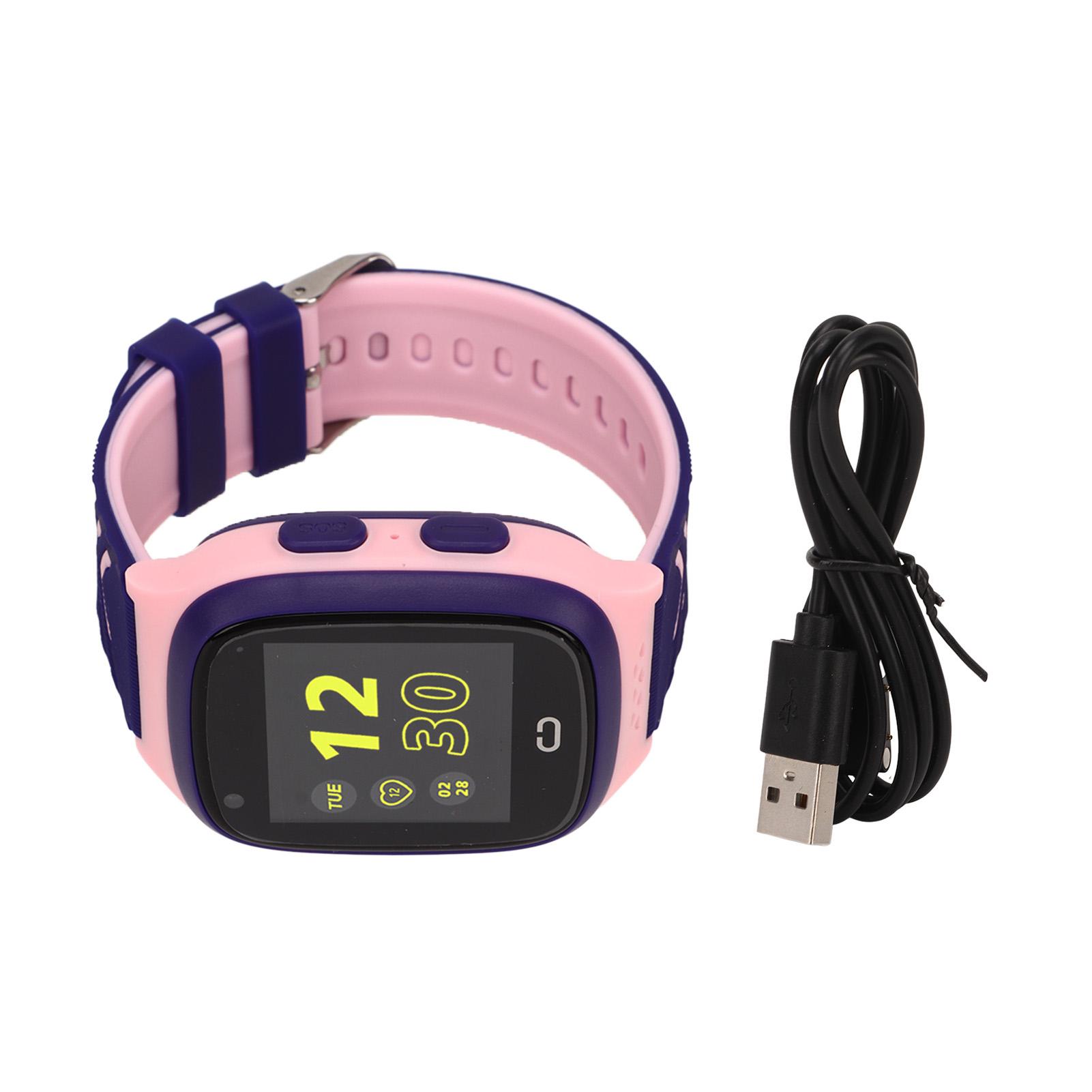 

Детские водонепроницаемые умные часы детские модные сенсорные часы с видеокамерой будильник розовый