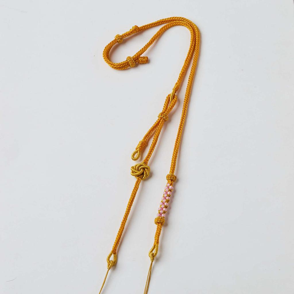 Handmade Adjustable Eight-Strand Koi Pendant Necklace