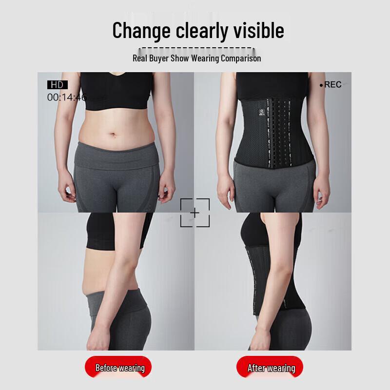 TMT Women's Breathable Waist Trainer & Support Belt