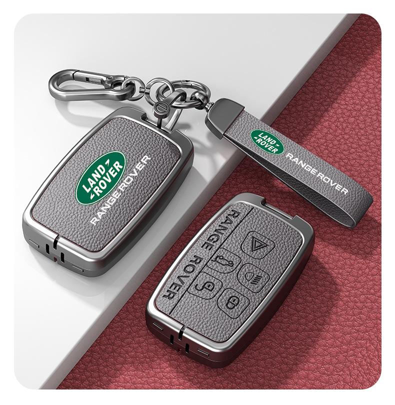 Land Rover Schlüsseltasche: Passend für neuen Range Rover Sport, neuen Defender, Discovery 5 - Schutzhülle für Autoschlüssel für Männer & Frauen