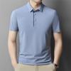 JIAOXIU Men's Casual Quick-Dry Lapel T-Shirt