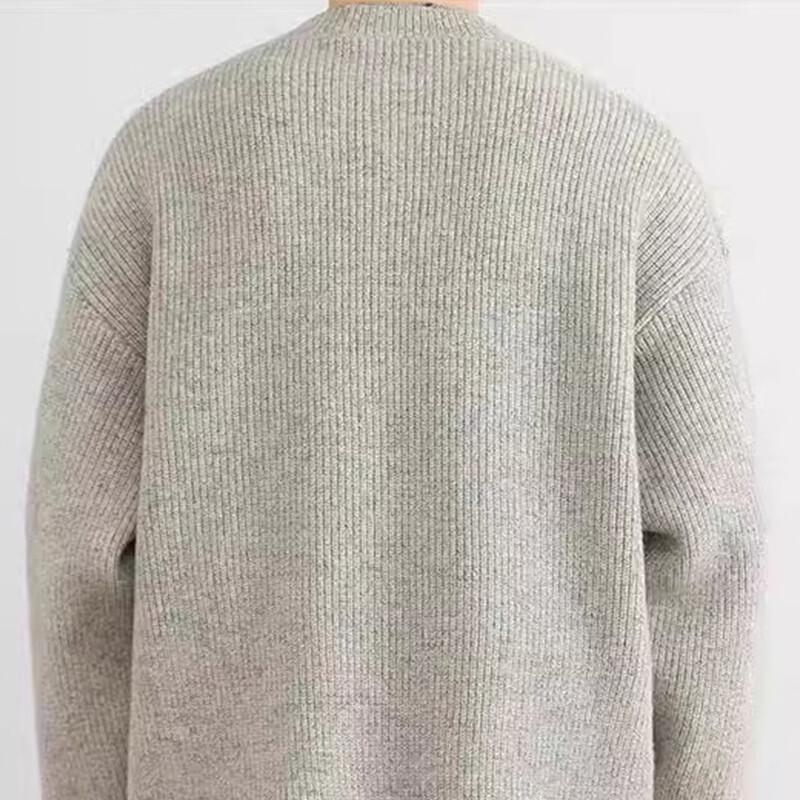 Jeanswest Men's Casual Long Sleeve Knit Pullover