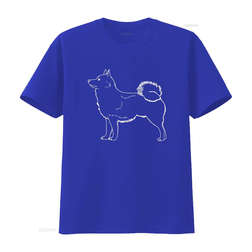 Schipperke Dog Cotton T Shirt Stylish Design for Lovers Vintage Washed Slightly Fashion Soft Casual Top For Everyday Wear
