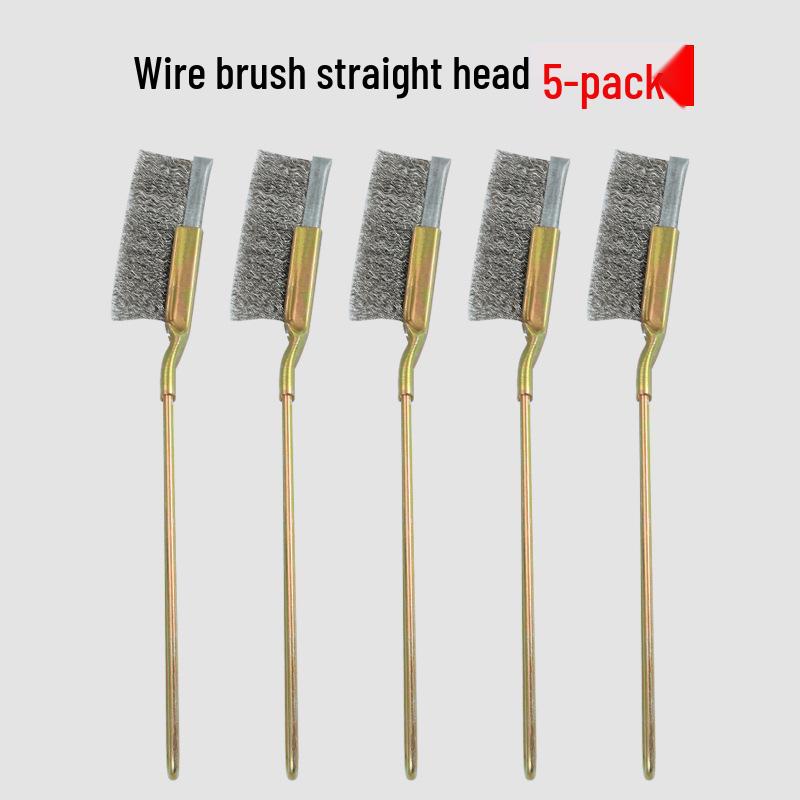 Stainless Steel Wire Brush with Handle - Rust Remover and Barbecue Grill Cleaner