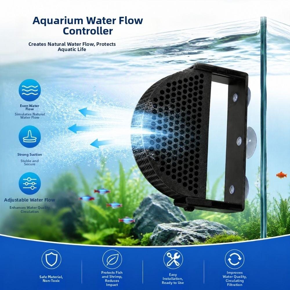 Adjustable Aquarium Filter Baffle Aquarium Filter Accessories  For Betta Fish and Shrimp
