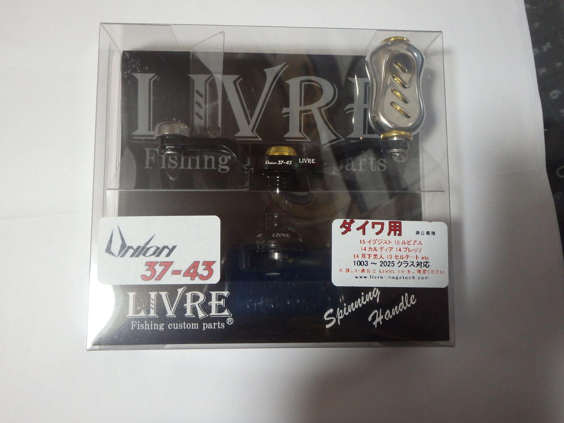 

LIVRE Union Knob for Daiwa Black x Gold 6831 37-43Fino