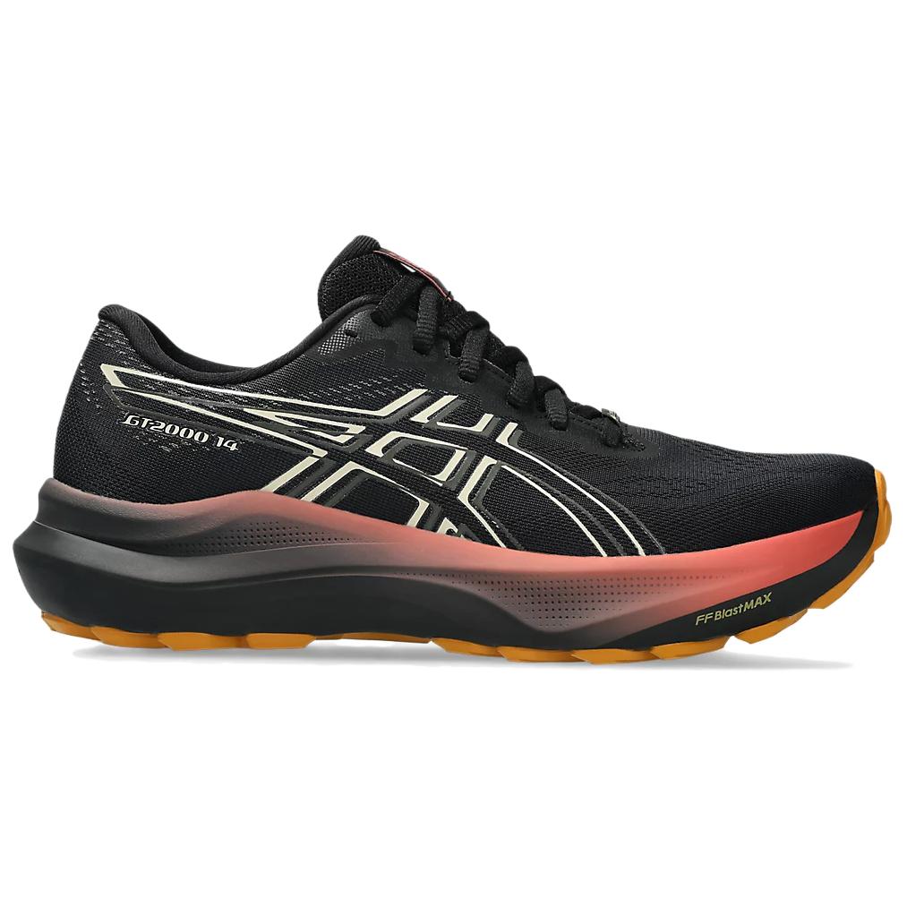 Asics GT-2000 14 GORE-TEX Versatile Comfortable Training Running Shoes Women Sneakers Black Pink 1012B844-001