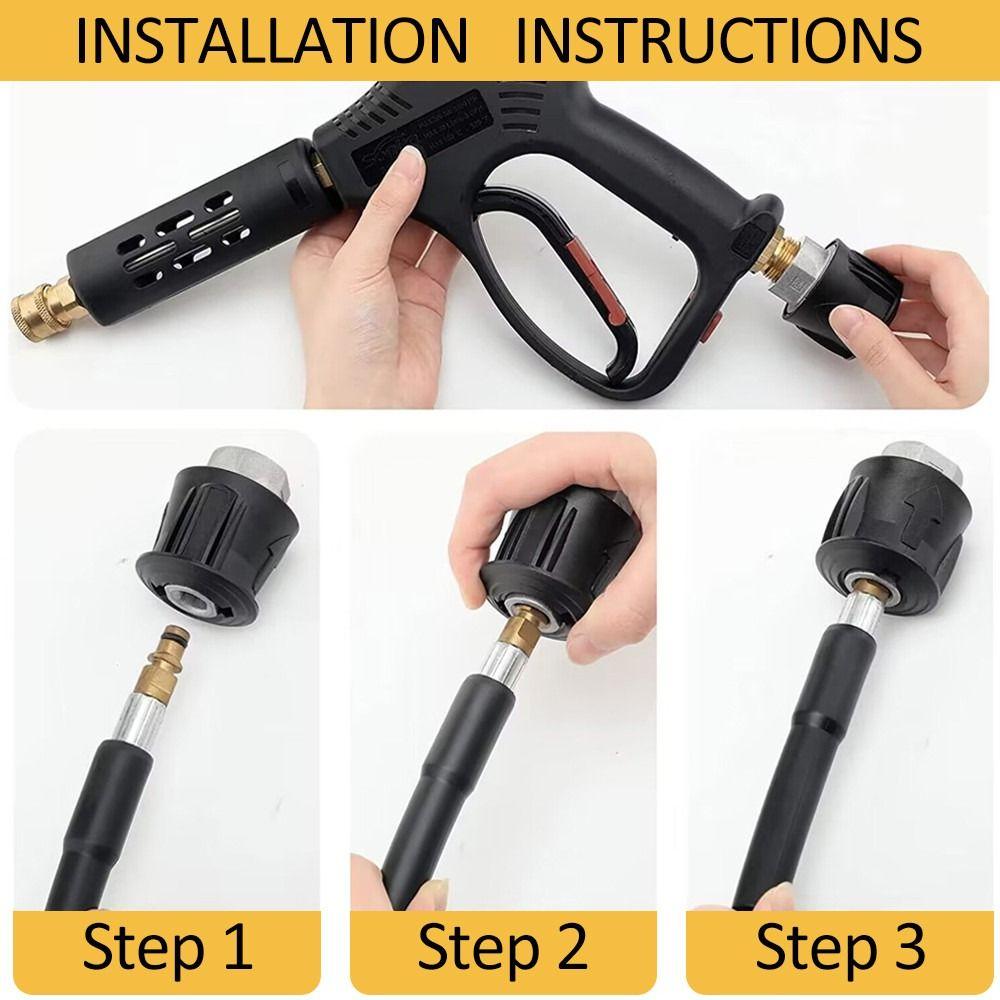 Aluminum High Pressure Hose Adapter for Karcher for Bosch for Nilfisk for Lavor