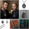 Vintage Retro Spartan Warrior Gladiator Pendant Necklace Chain Unisex Men Women Stainless Steel Fashion Gothic Amulet Talisman Jewelry
