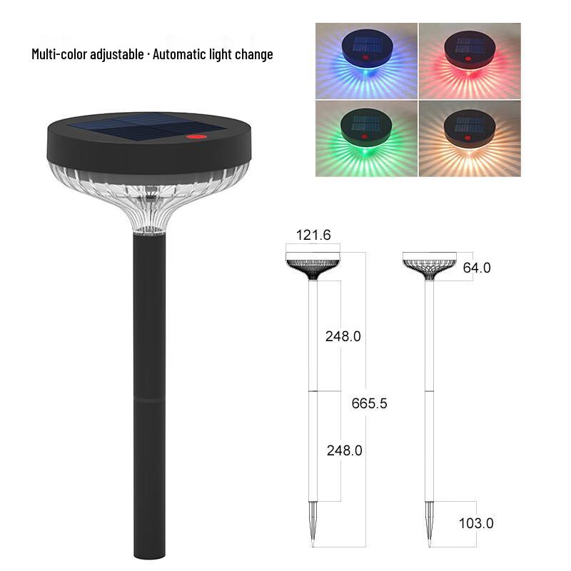 NuFeng Solar Pattern Projection Ground Light