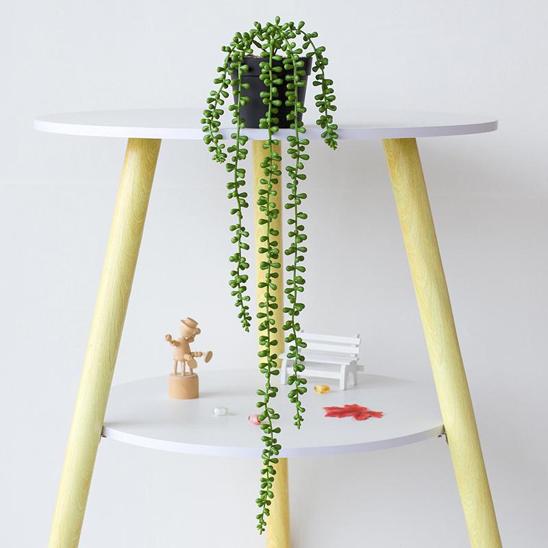 1Pc String Of Pearls Plant Lover'S Tears Artificial Hanging Succulents Plants Vine Fake Flowers Home Garden Wall Decoration