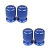 Aluminum Alloy Car Tire Valve Stem Caps Dust Covers Logo Badge for Toyota Auris Accessories