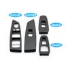 LHD RHD Car Interior Front Rear Left Right Door Window Switch Cover Armrest Panel For BMW 5GT Gran Turismo F07 2010-2017