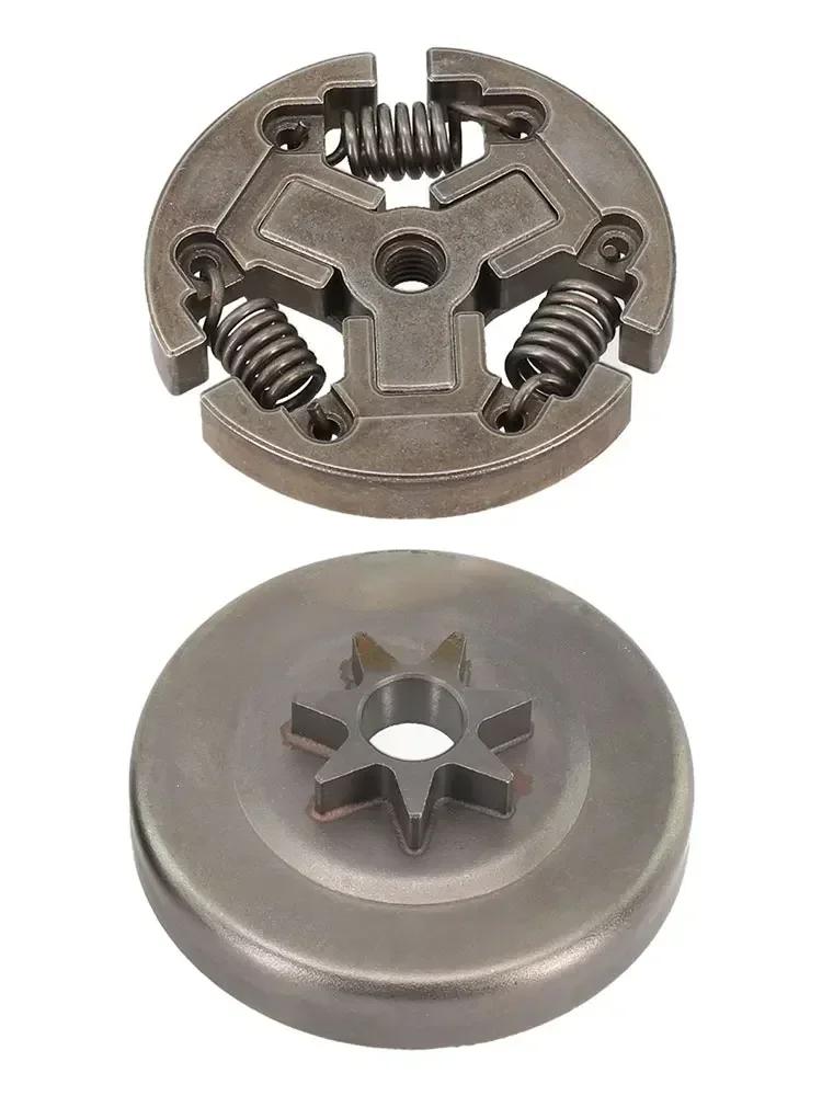 3/8" 7T Sprocket Clutch Drum Assembly For Echo CS-370 CS-400 CS-440 CS-450 CS-400F CS-370F CS-4200ES CS-420ES Chainsaw