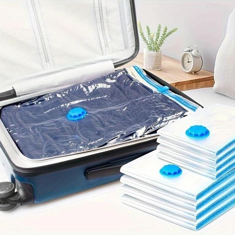 Vacuum Storage Bags Travel Reusable Organizers Vacuum Sealer Bags For Clothing Compressed With Pump