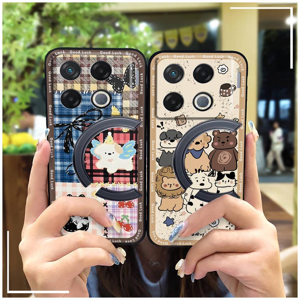 Phone Pouch Shockproof Phone Case For Infinix GT 20 Pro/X6871 Fashion Design Full Wrap Cute Silicone Graffiti Durable