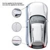 2Pcs Car Front Rear Bumper Scratch Protector Spoiler Rubber Sticker For Lexus LS LC IS350 ES300 GS350 CT200h GX460 LX570 RX500h