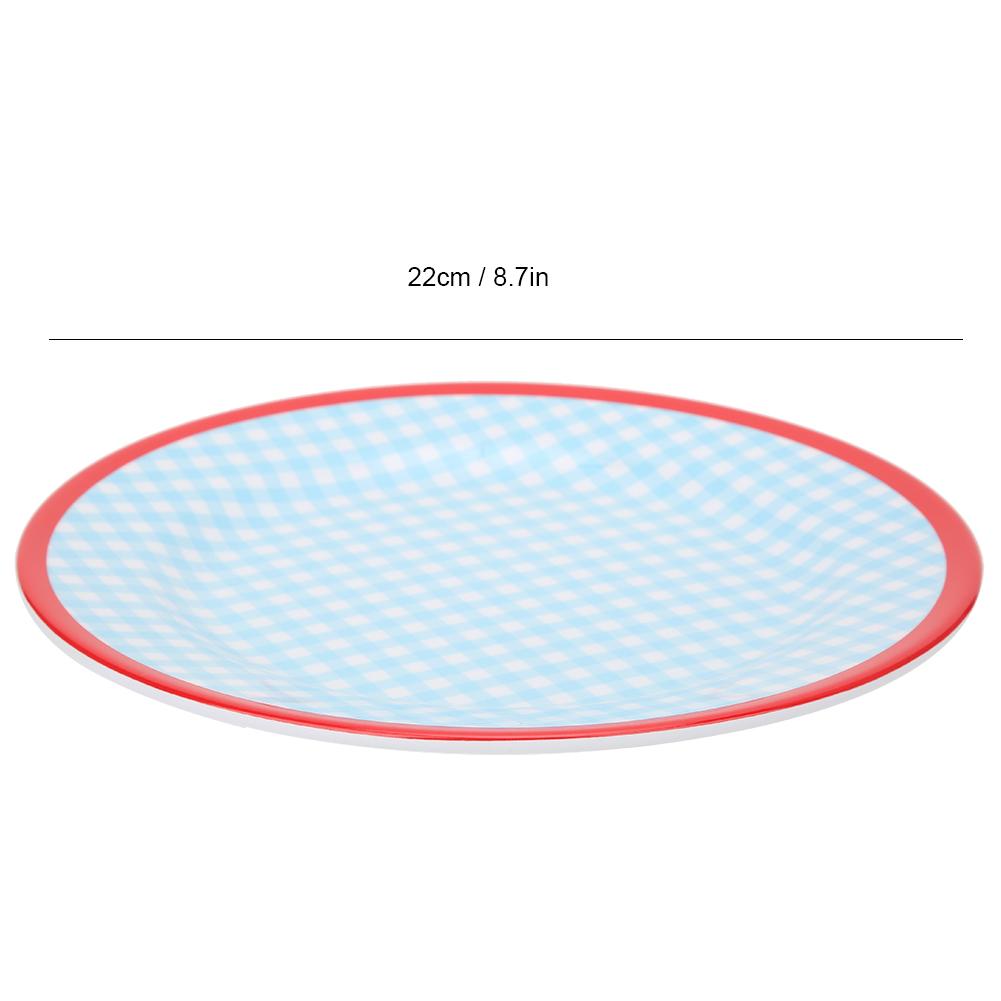 Farfurie 22cm Formă Rotundă Farfurie de Cină Vas Veselă Instrument de Bucătărie pentru Acasă Restaurant Hotel