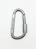 Aluminum Alloy Climbing Hook Color D-shaped Quick Hook, D-shaped Climbing Hook Gray Quick Hook.