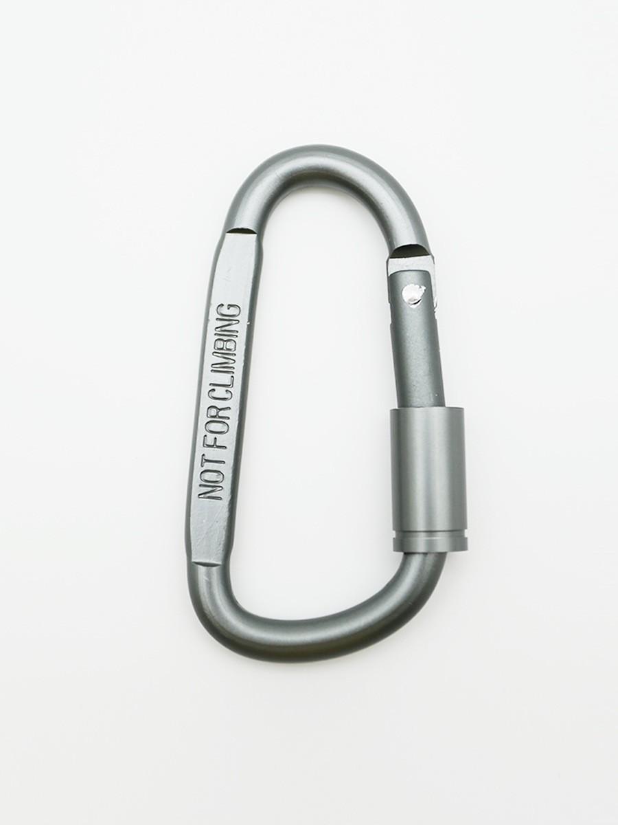 

Aluminum Alloy Climbing Hook Color D-shaped Quick Hook, D-shaped Climbing Hook Gray Quick Hook. One Size