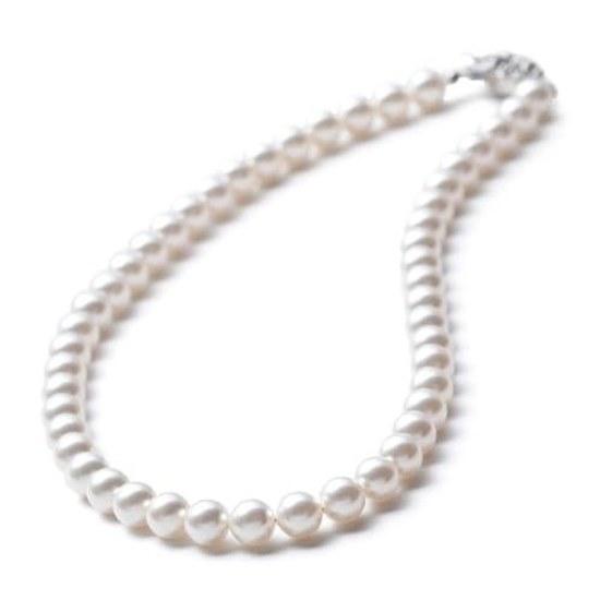 VOTRE COUTURE Pearl Necklace High-Quality Domestic Grand Premium Ceremonies 8mm White Gray Black Brand 10-Year Warranty