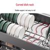 Over-the-Sink Stainless Steel Dish Drying Rack