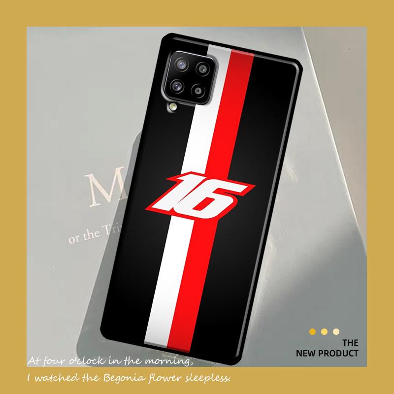 Capa Charles Leclerc 16 F1 para Samsung Galaxy A54 A34 A13 A23 A33 A53 A73 A12 A22 A32 A52 A51 A71 A14