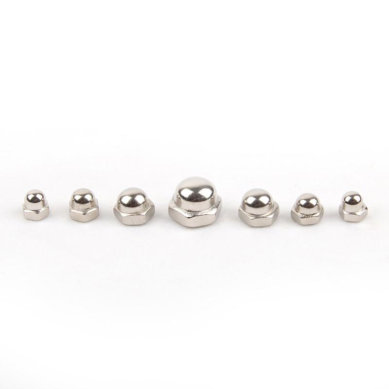 M3 M4 M5 M6 M8 M10 M12 Acorn Cap Nuts Dome Cap Nut Ni-plated/Black Zinc Carbon Steel Blind Nut