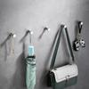 304 Stainless Steel Over-the-Door and Wall-Mounted Coat and Hat Hook for Bathroom and Entryway