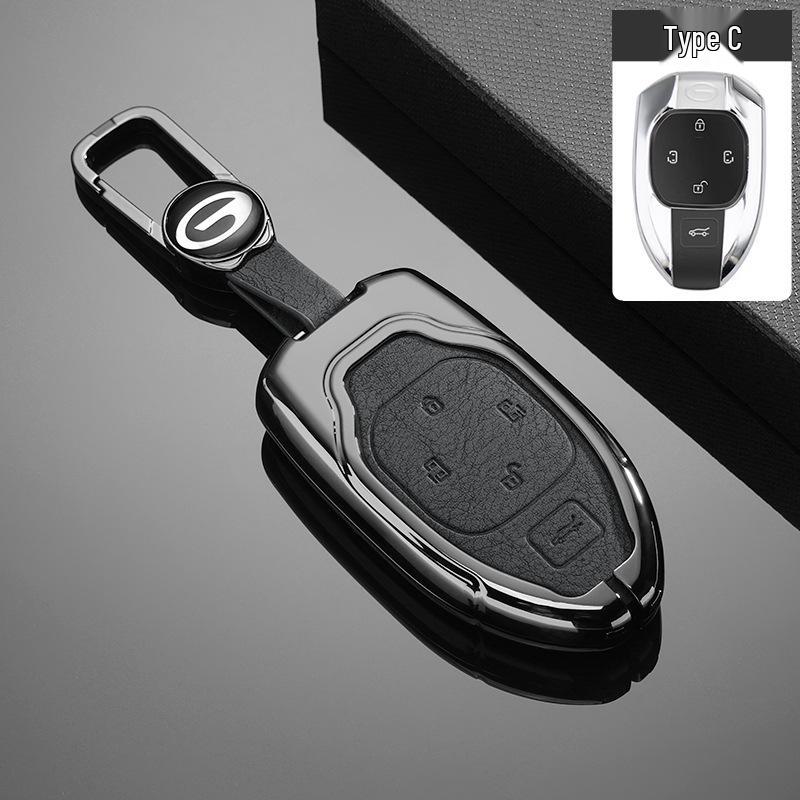 Metal Key Case Protective Cover for GAC Trumpchi Models: GS4, GS3, GS5, GS7, GS8, GA3S, Vision, GA4, GA6.