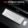 DAREU EK60HE Gaming Keyboard with Rapid 8000Hz Polling Magnetic SOCD English 0.01mm Trigger, Rate, Hot-Swap Switches, Compatible, Tenkeyless, 60%