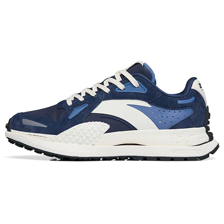 New Anta Star 202 Td Low Top Running Shoes Men's White Blue 112255560A-3