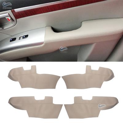 Pro Hyundai Santa Fe 2006 2007 2008 2009 2010 2011 2012 Panel loketní opěrky dveří automobilu z mikrovláknové kůže, ochranný lem