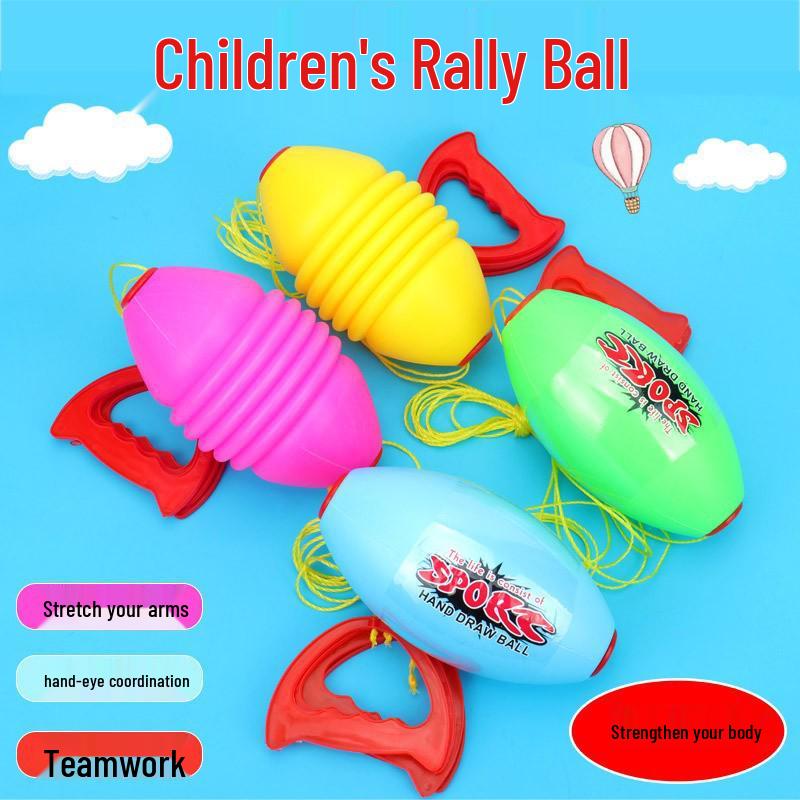 Large Children's Sensory Pull Ball Toy for Parent-Child Interaction