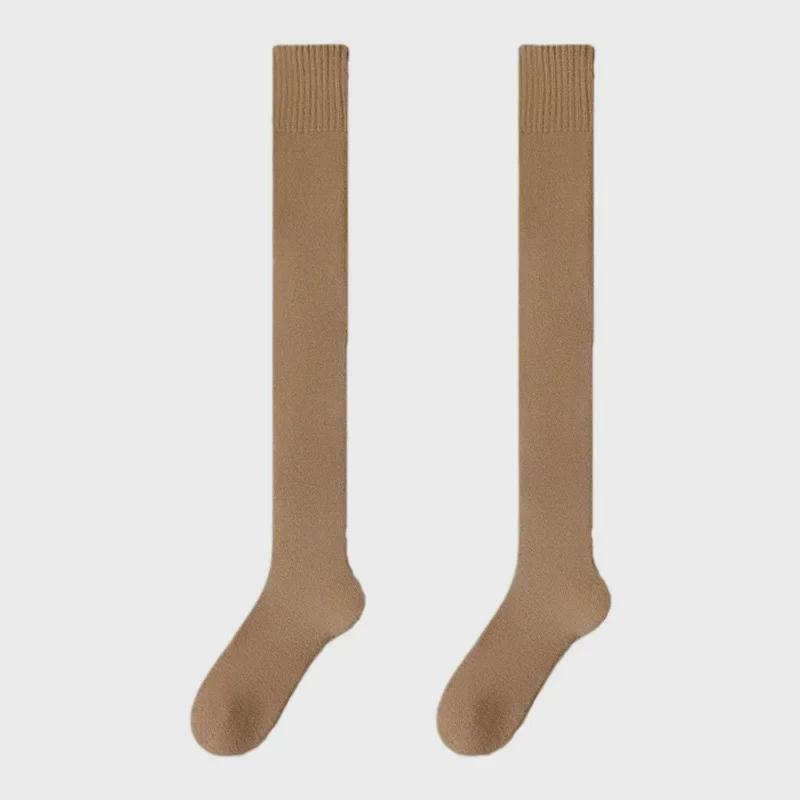 Women's Imitation Cashmere Over-the-Knee Socks - Autumn/Winter Plush, Thick, Warm Style