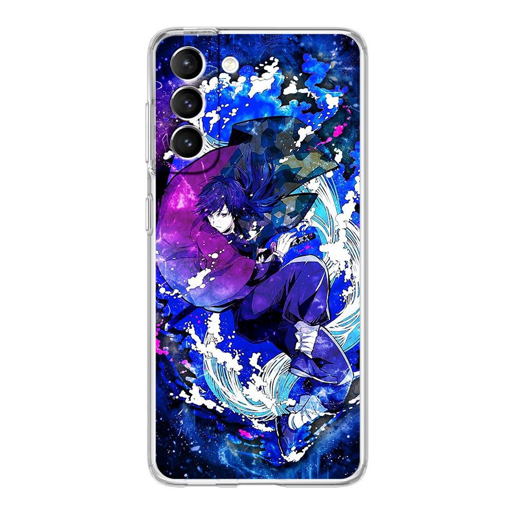 

Чехол для телефона Kimetsu No Yaiba Demon Slayer для Samsung Galaxy S22 5G S20 Ultra S21 FE 5G S10E S9 S8 S10 Plus Note 20, прозрачный чехол Samsung S20 FE