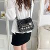 Lightweight Denim Zipper Crossbody Bag Stitching Line Embroidery Decoration Bag Hot Sale Casual Youth Women's Shoulder Bags