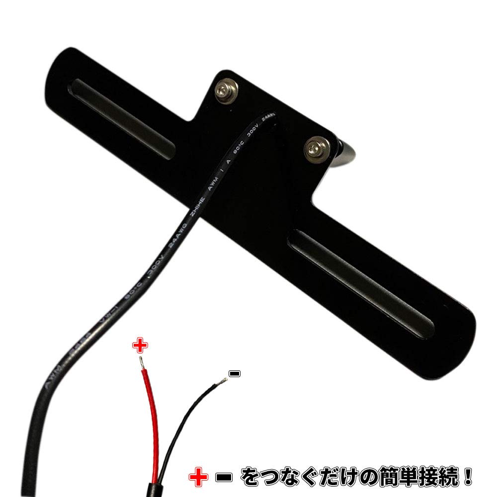 Discover Winds Motorcycle License Plate Light, 6 LED, Bright! License Lamp, Easy Installation, Universal Use, Light White