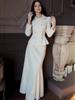2026 European & American Style Embroidered Two-Piece Jacket Skirt Set