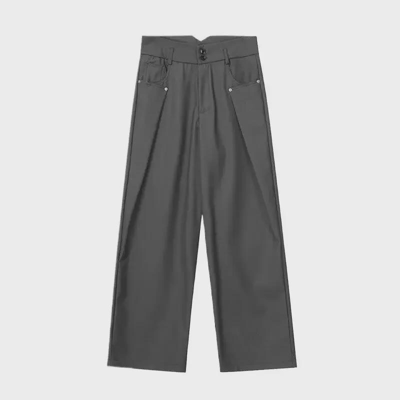 Men's Summer Lyocell Wide-Leg Trousers