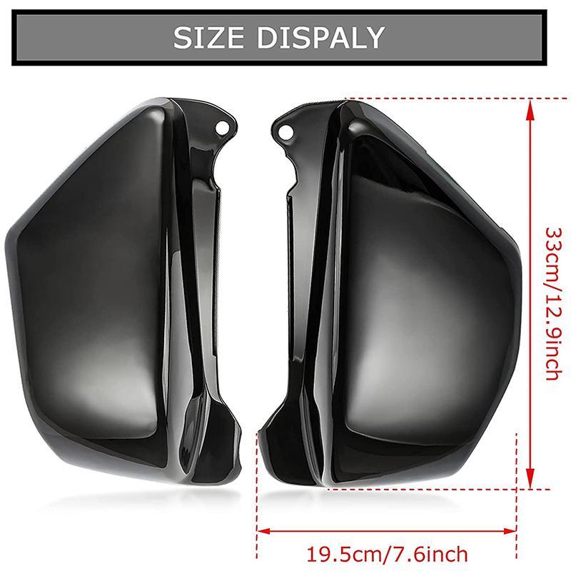 1 Pair Side Motorcycle Battery Side Fairing Cover For Honda Magna VF750 VF750C 1994-2004