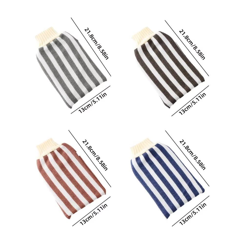 Exfoliating Bath Gloves SPA Shower Body Scrubber Mitt for Deep Cleaning Massage Reusable Wash Tool Exfoliating Sponge Gloves