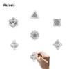 7 Pcs Copper Blue Tree Stump Root Metal Dice Solid Metal Polyhedral Dice Set Suitable for Role-Playing RPG  Board Game Card Game