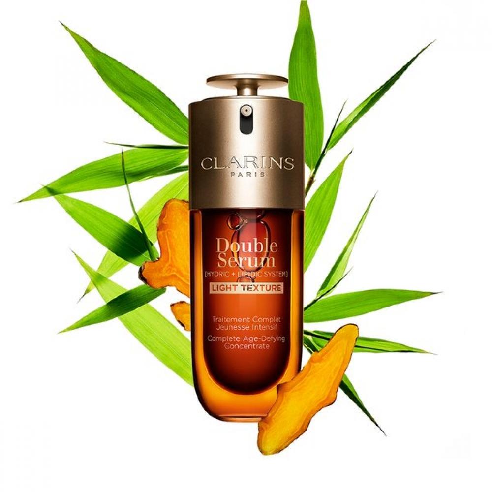 Clarins Двойная сыворотка Light 50 мл DOUBLE SERUM LIGHT/Request a gift wrap
