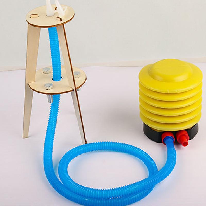 Self Made Air Rocket Launcher Experimental Material Set Children Puzzle Toy For Kids Diy Physics Educational Toy Classroom Activity