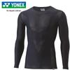 Yonex Uniform Long Sleeve Shirt STBA1023 Black V-Neck 007