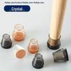 Silent Non-Slip Table & Chair Leg Protectors - Wear-Resistant Tapered Foot Pads